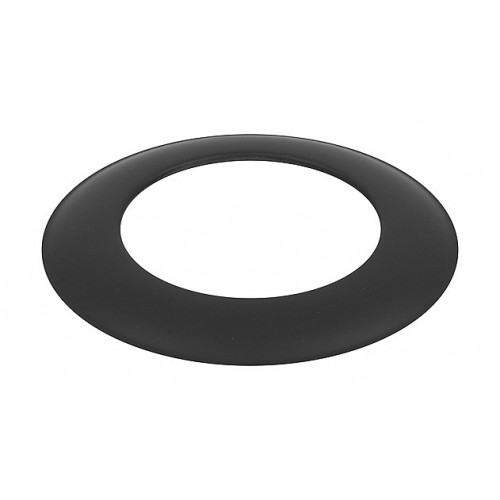 Dekoratyvinis žiedas juodas 150-CZ (ML)
